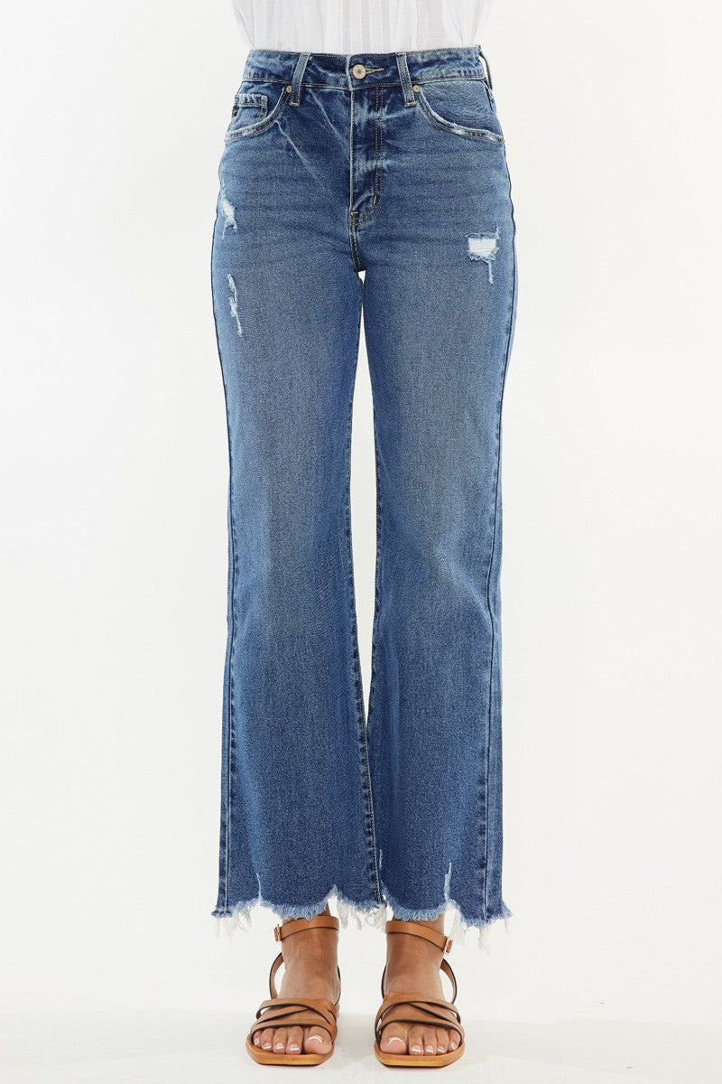 Kancan Rowan Wide Leg Jean