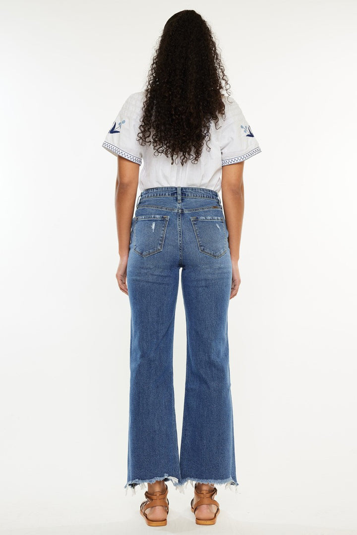 Kancan Rowan Wide Leg Jean