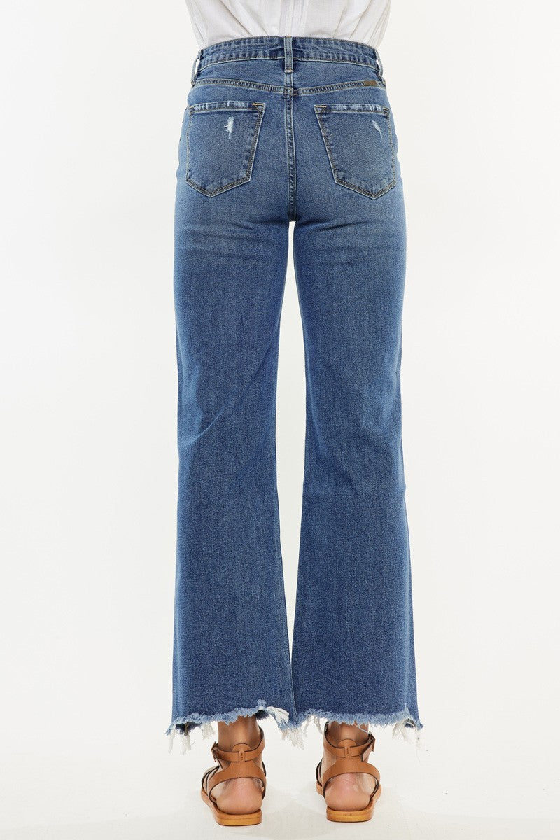 Kancan Rowan Wide Leg Jean