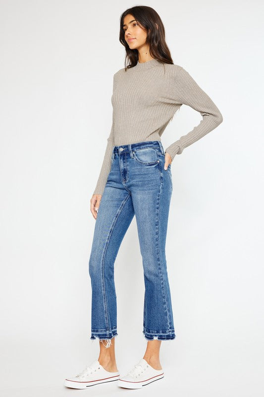 Kancan Ankle Bootcut Flare Jean