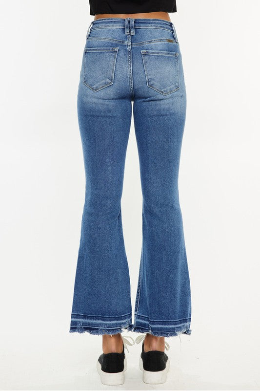 Kancan Bootcut Flare Jean (Mid Wash)