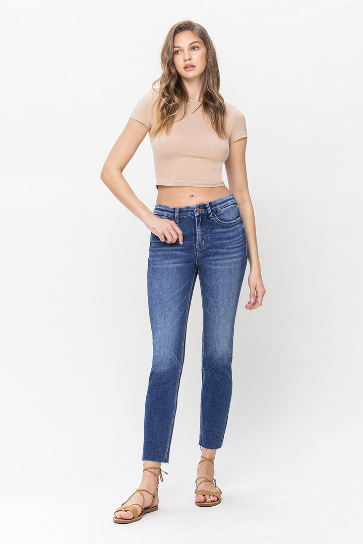 Vervet High Rise Slim Leg Jean