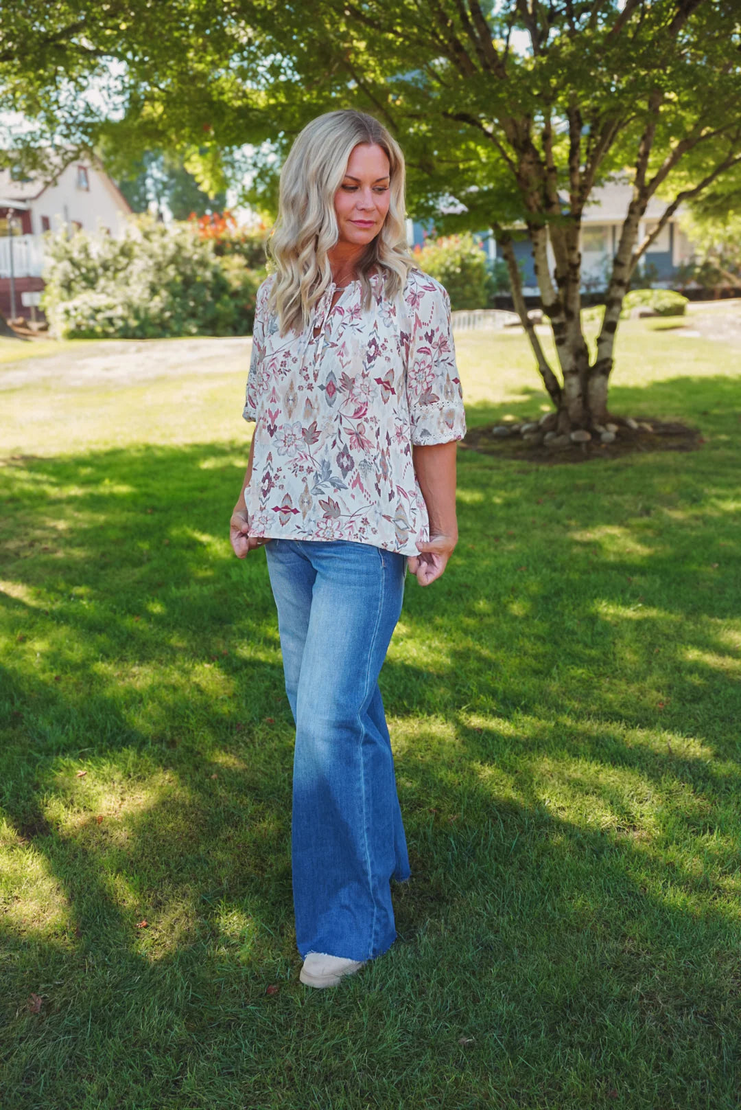 Lovestitch Moonflower Lace Blouse