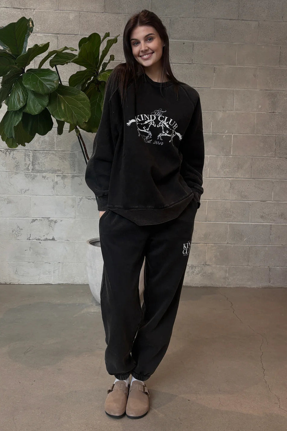 Brunette The Label Kind Club Jogger