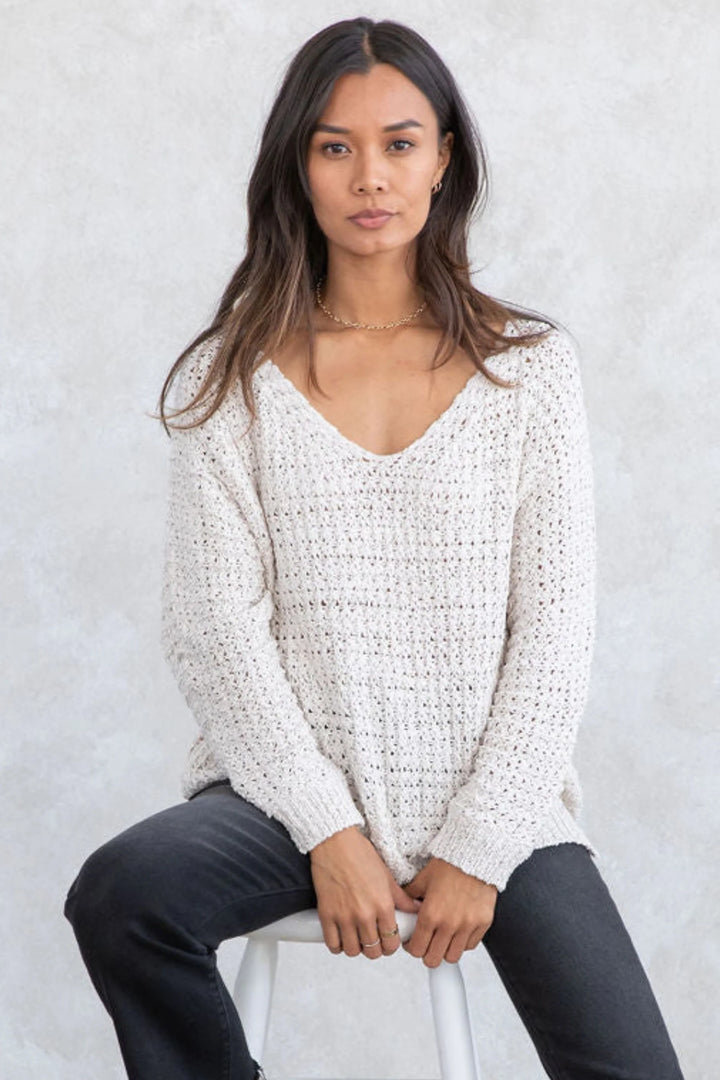 My Cozy Cable Knit Sweater (Ivory)