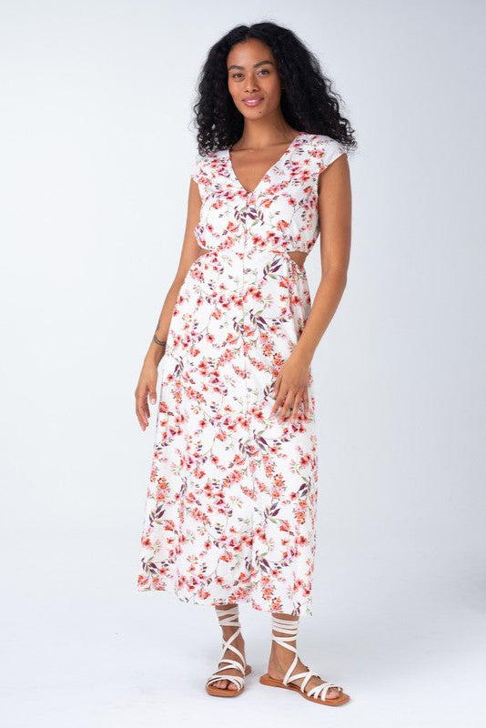 Lovestitch Nelly Cutout Midi Dress