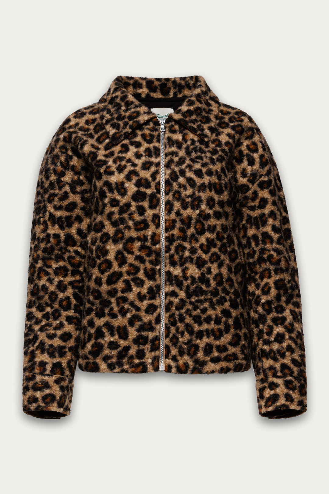 Kuwalla Leopard Sherpa Shacket