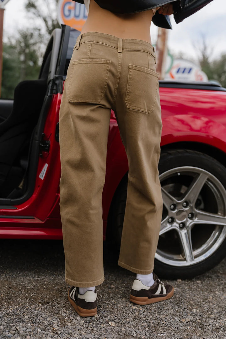 Vervet Low Rise Barrel Leg Jean