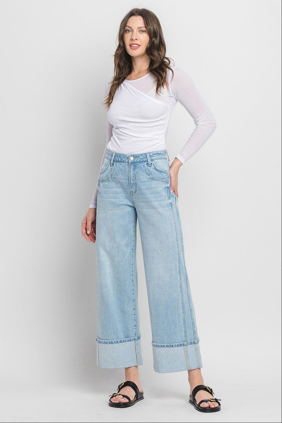 Vervet Baggy Wide Leg Jean