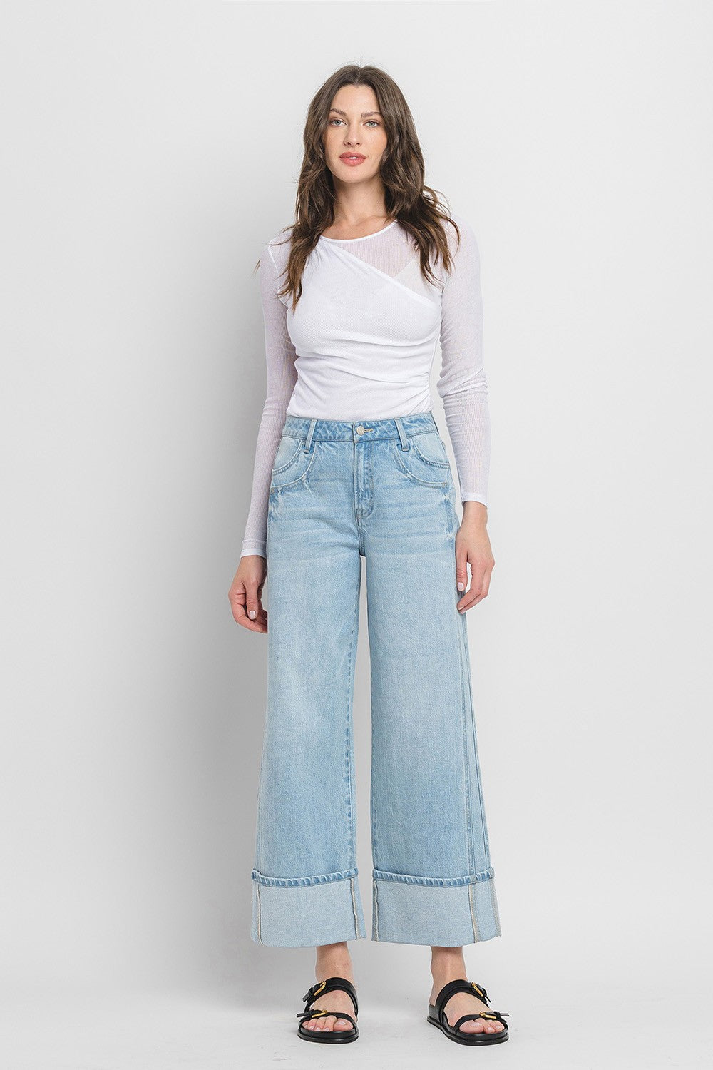 Vervet Baggy Wide Leg Jean