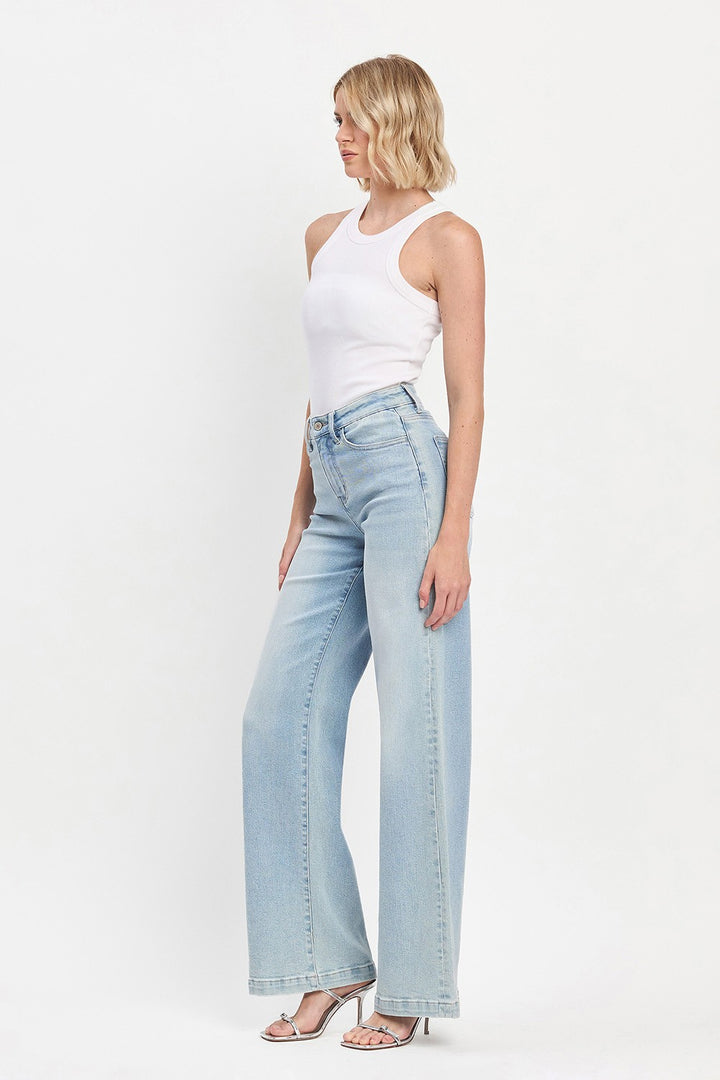Vervet High Rise Wide Leg Jean