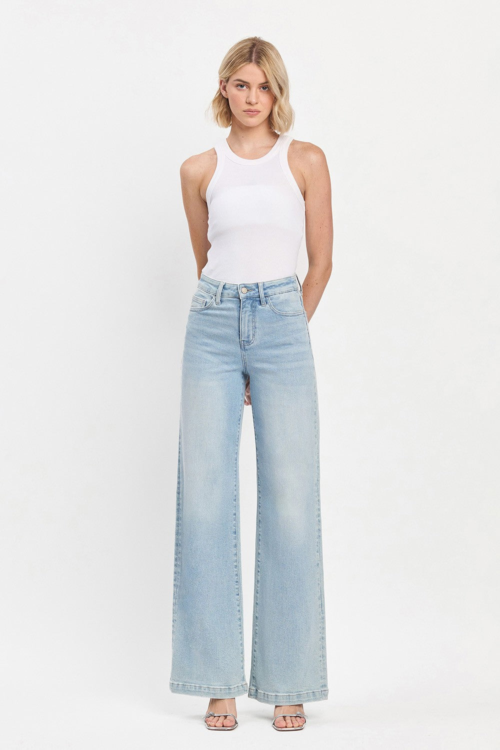 Vervet High Rise Wide Leg Jean