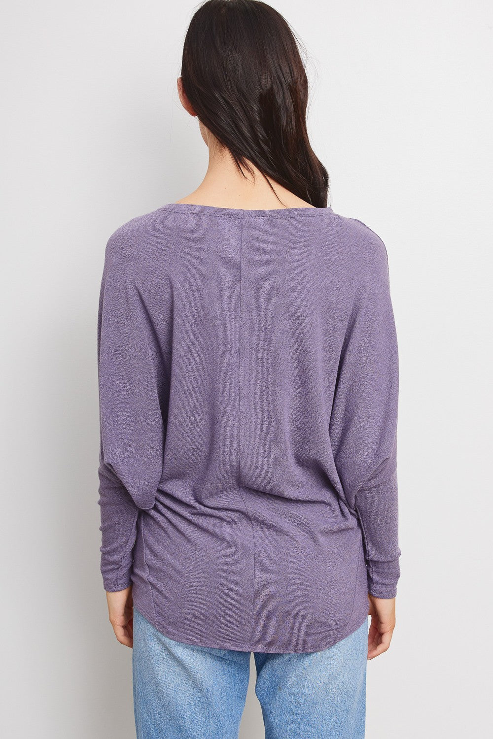 Jolie All Day Slouch Top (Dusty Lilac)