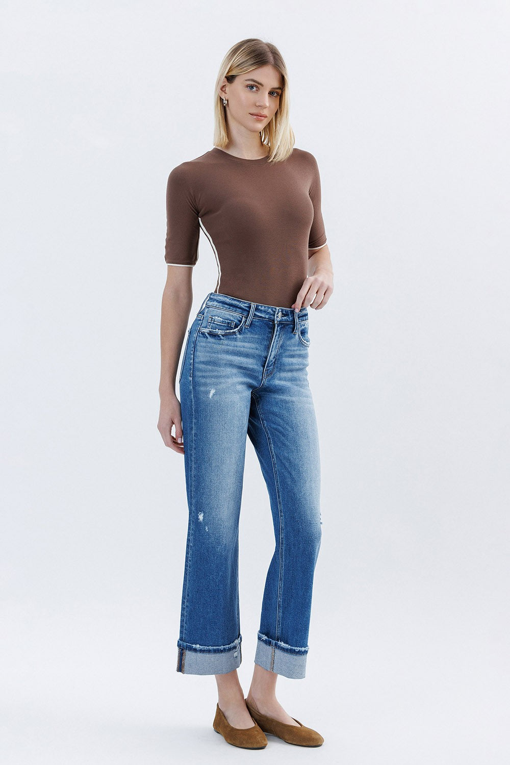 Flying Monkey Charlie Wide Leg Jean