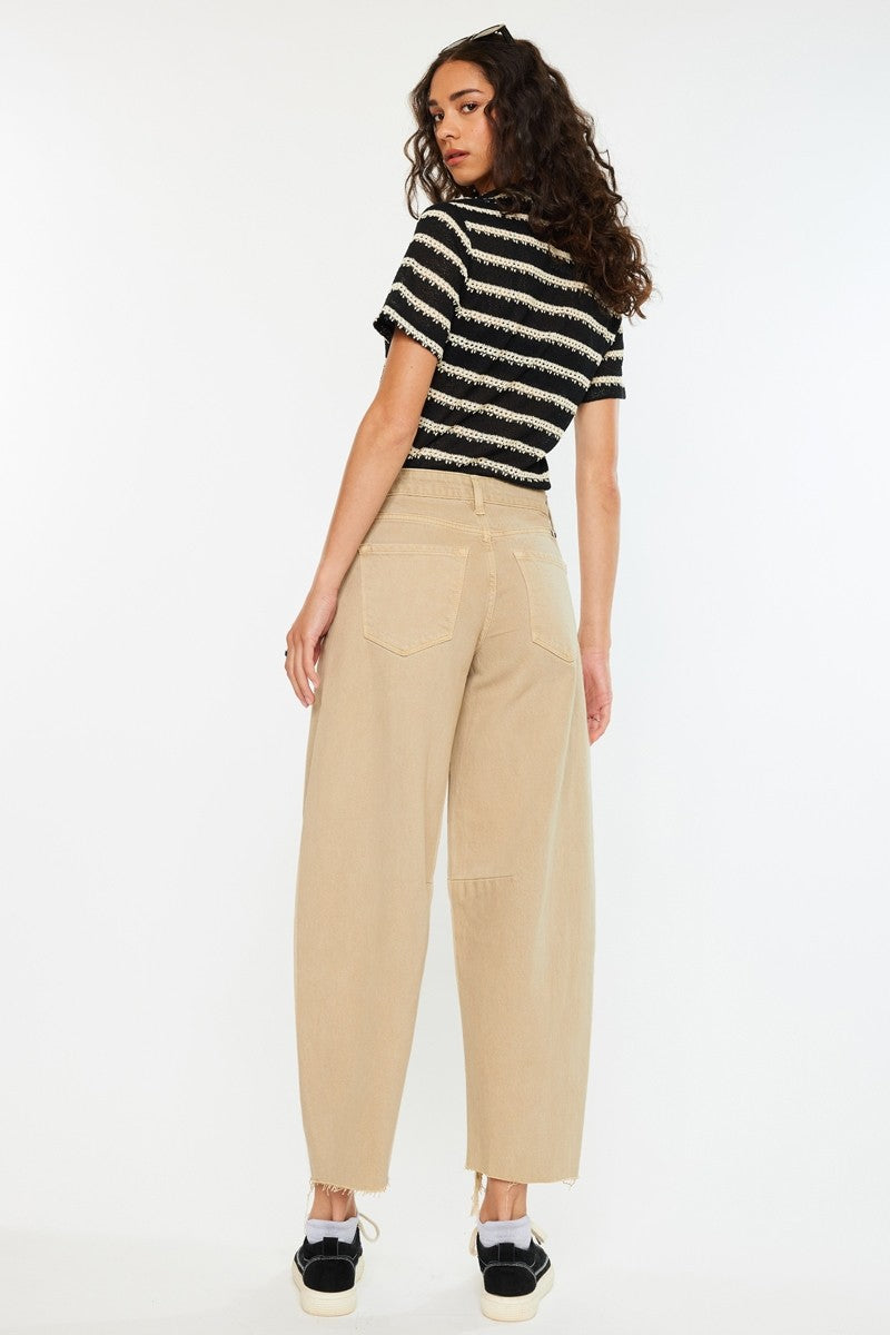 Kancan Horseshoe Jean (Tan)