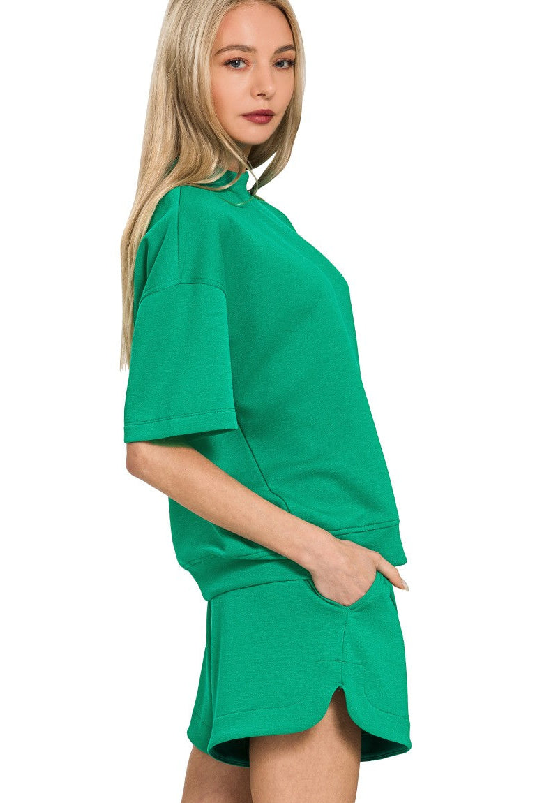 Zen Scuba Lounge Set (Kelly Green)