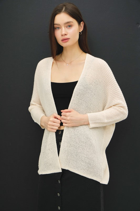 Be Cool Knit Cardigan (Ivory)