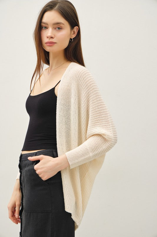 Be Cool Knit Cardigan (Ivory)