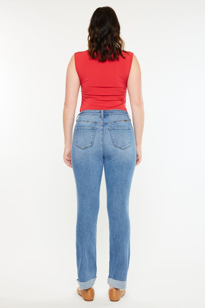 Kancan Curvy Fit Slim Leg Jean