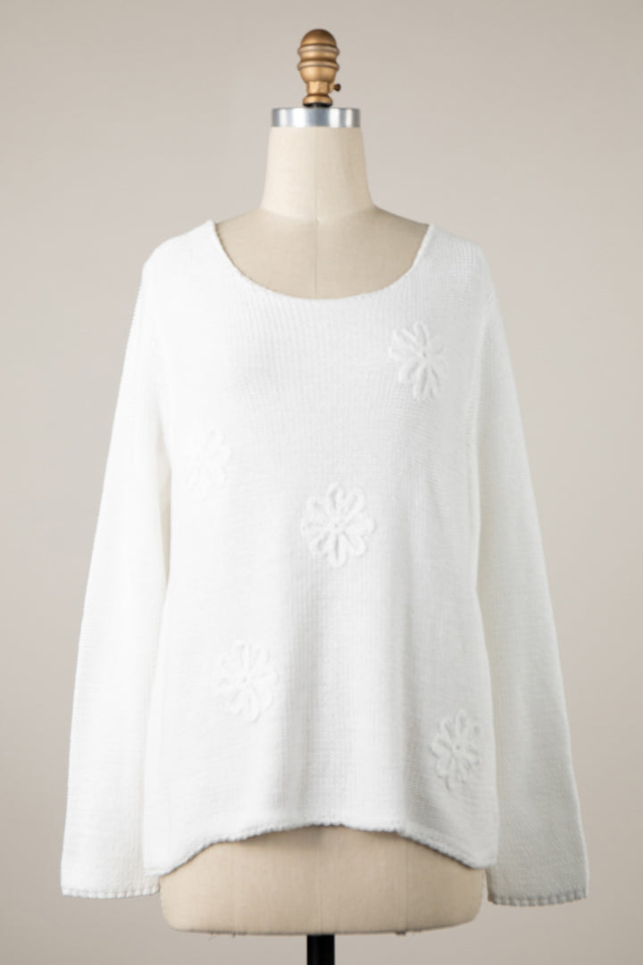 My Cozy Daisy Days Sweater