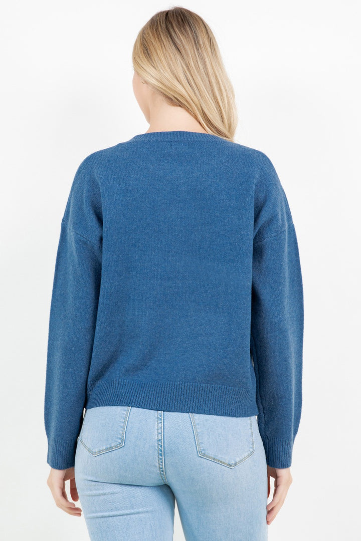Dreamy Sunday Morning Sweater (Denim)