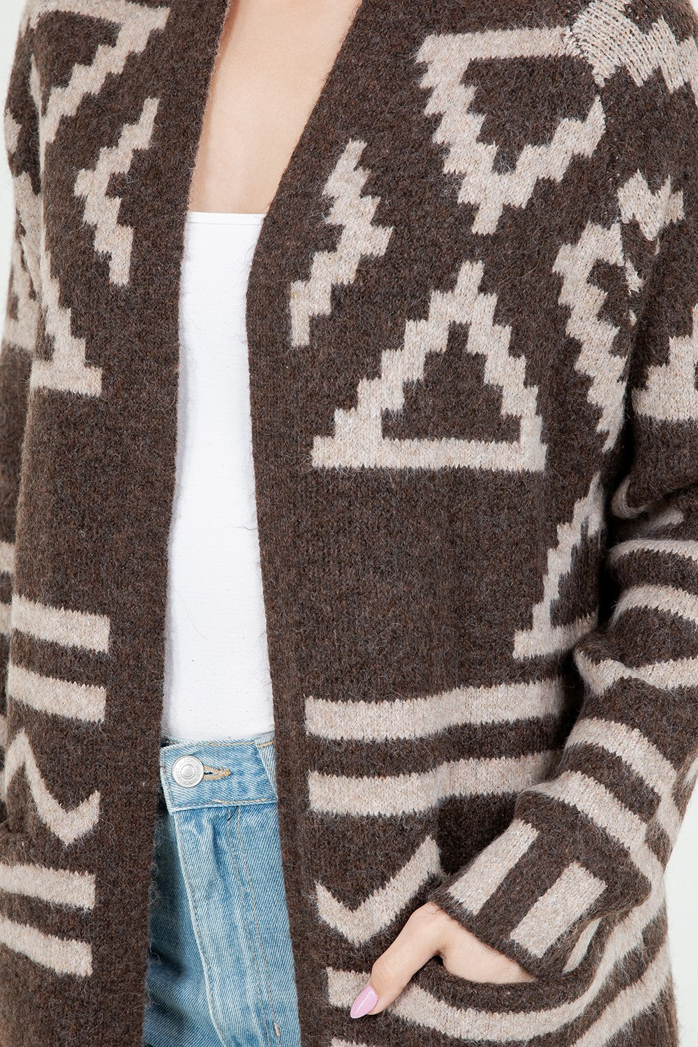 Dreamy Aztec Knit Cardigan