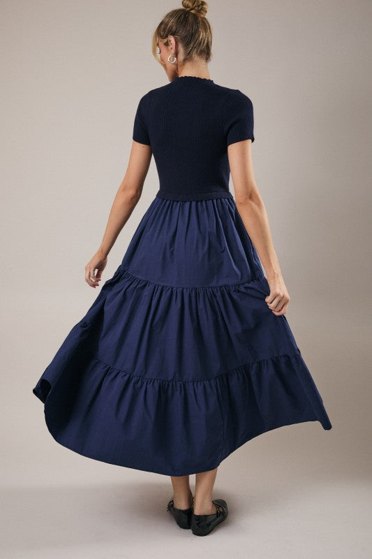 Sunday Edition Ellie Tiered Midi Dress
