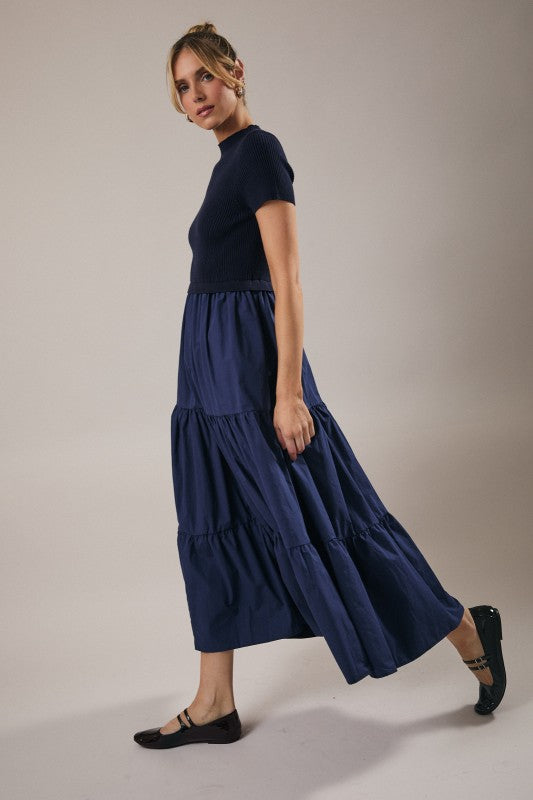 Sunday Edition Ellie Tiered Midi Dress