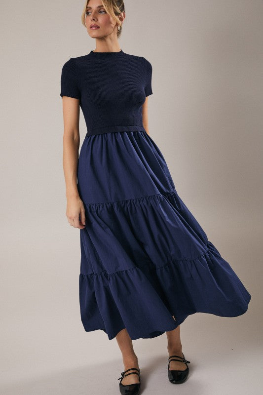 Sunday Edition Ellie Tiered Midi Dress