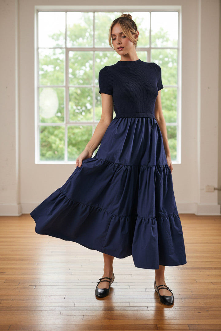 Sunday Edition Ellie Tiered Midi Dress