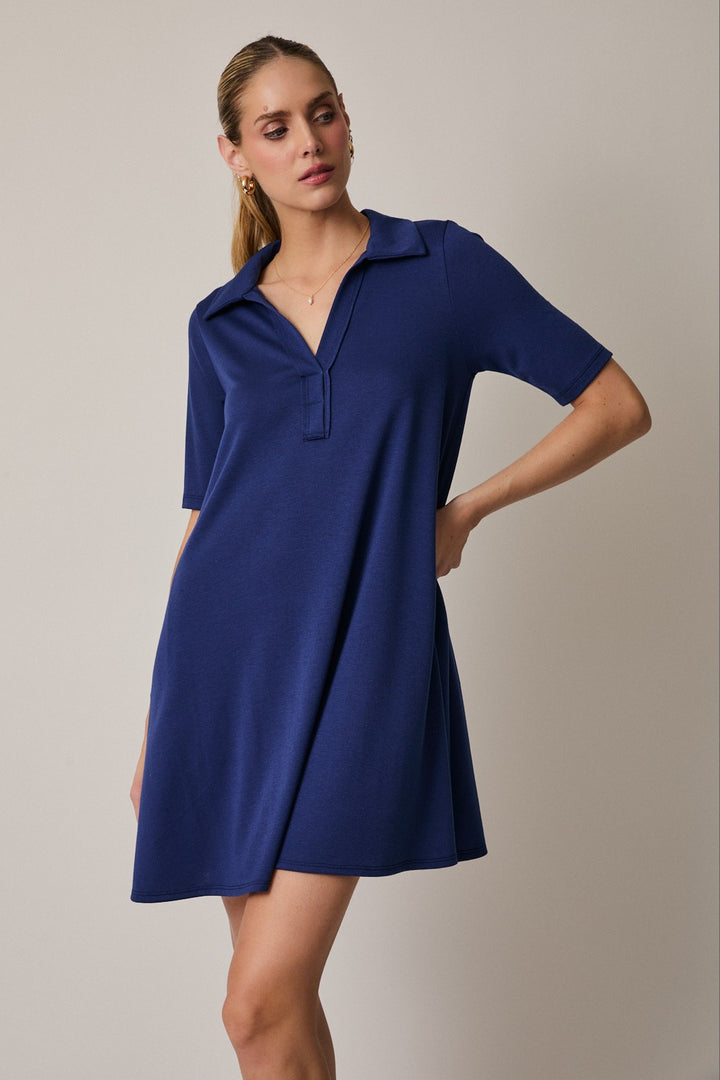 Sunday Edition Polo T-Shirt Dress
