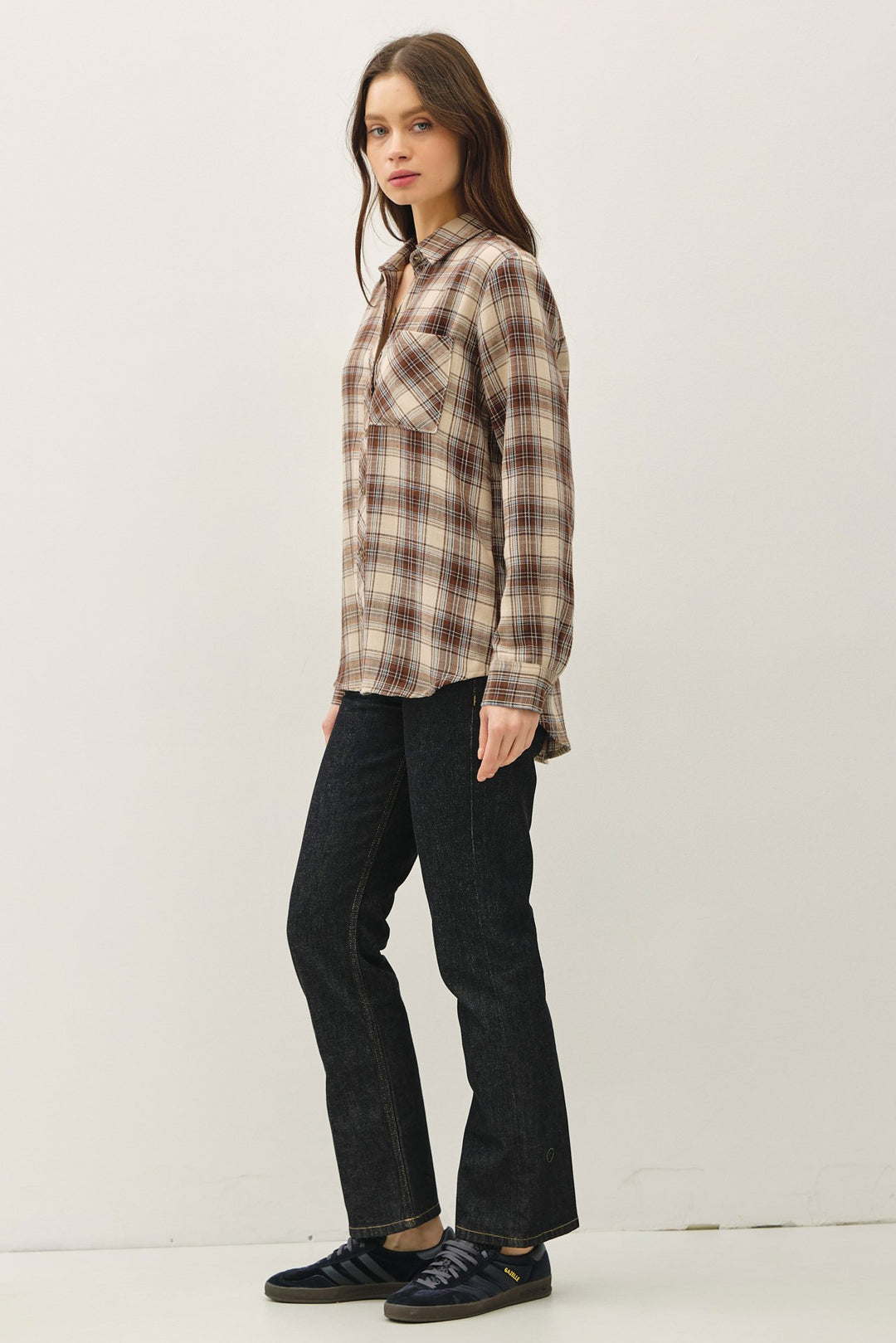 Be Cool Harlow Plaid Shirt