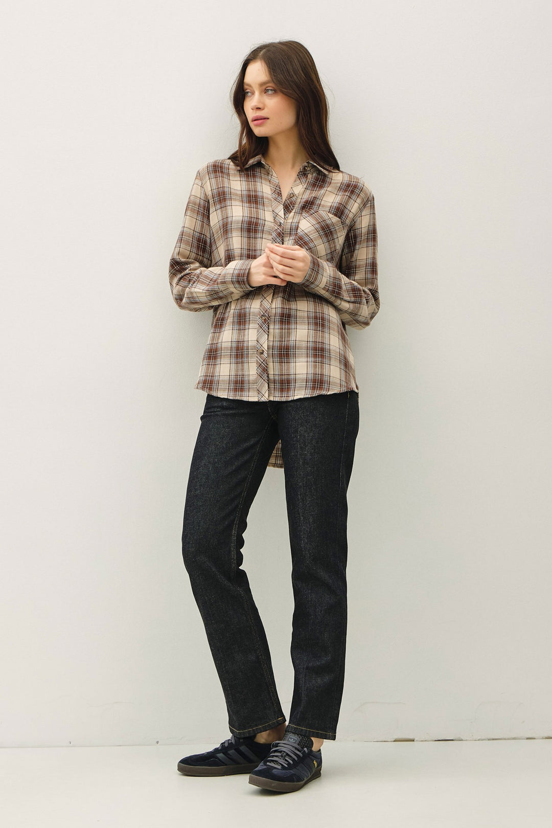 Be Cool Harlow Plaid Shirt