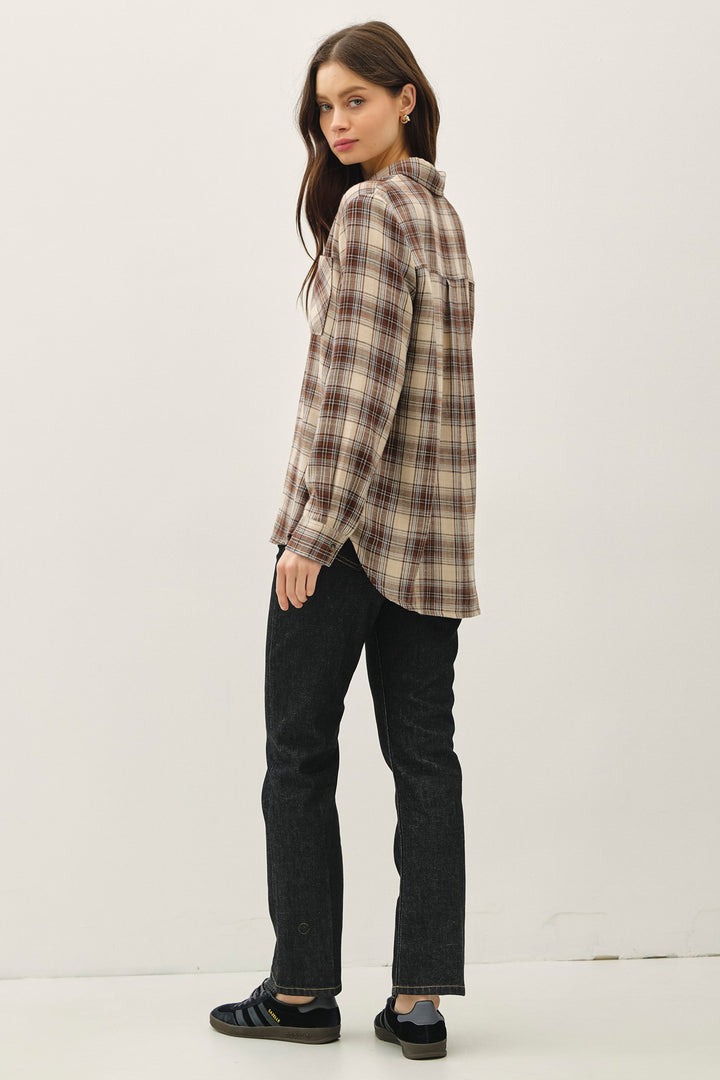 Be Cool Harlow Plaid Shirt