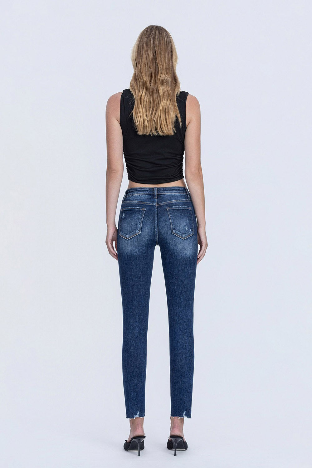Vervet Raw Hem Skinny Jean