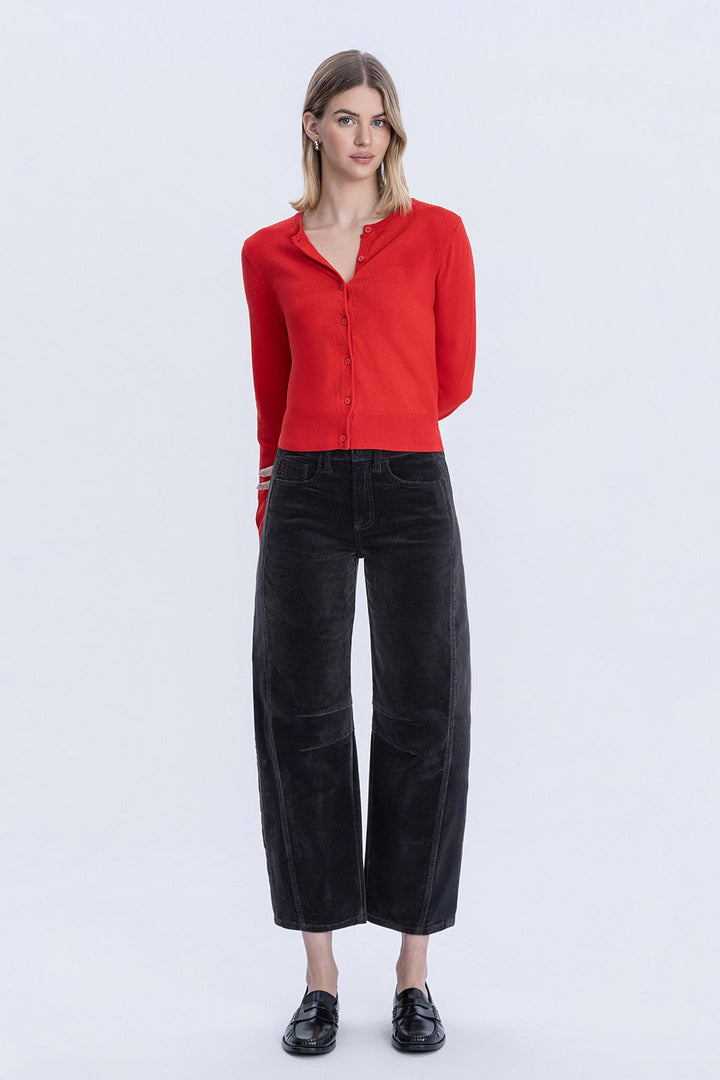 Vervet Corduroy Barrel Leg Jean