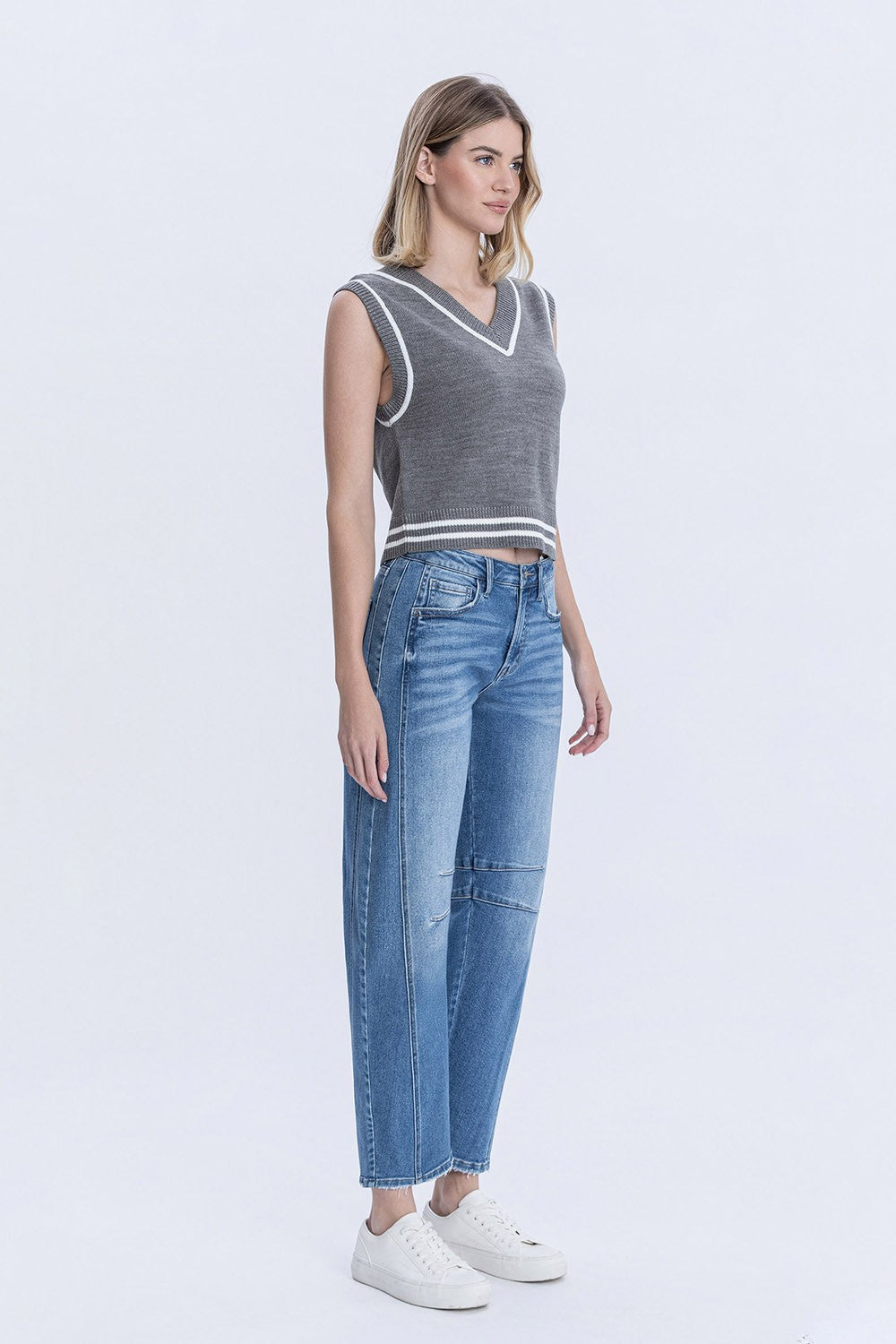 Vervet Super Stretch Barrel Jean