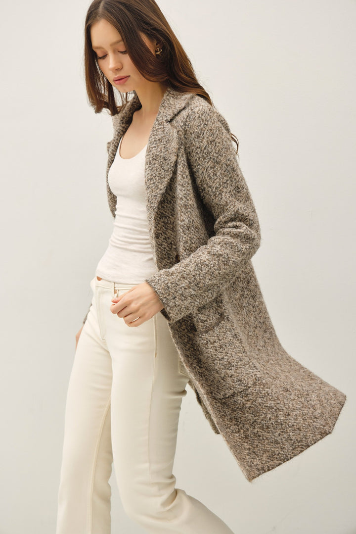 Be Cool Boucle Knit Coatigan