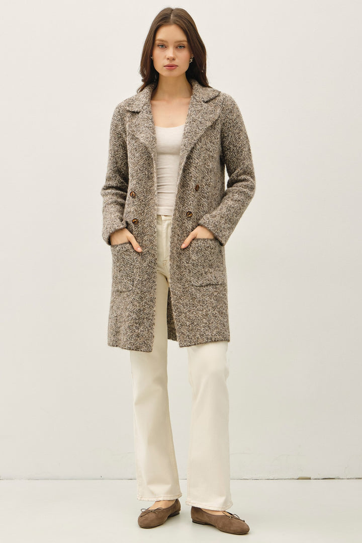 Be Cool Boucle Knit Coatigan