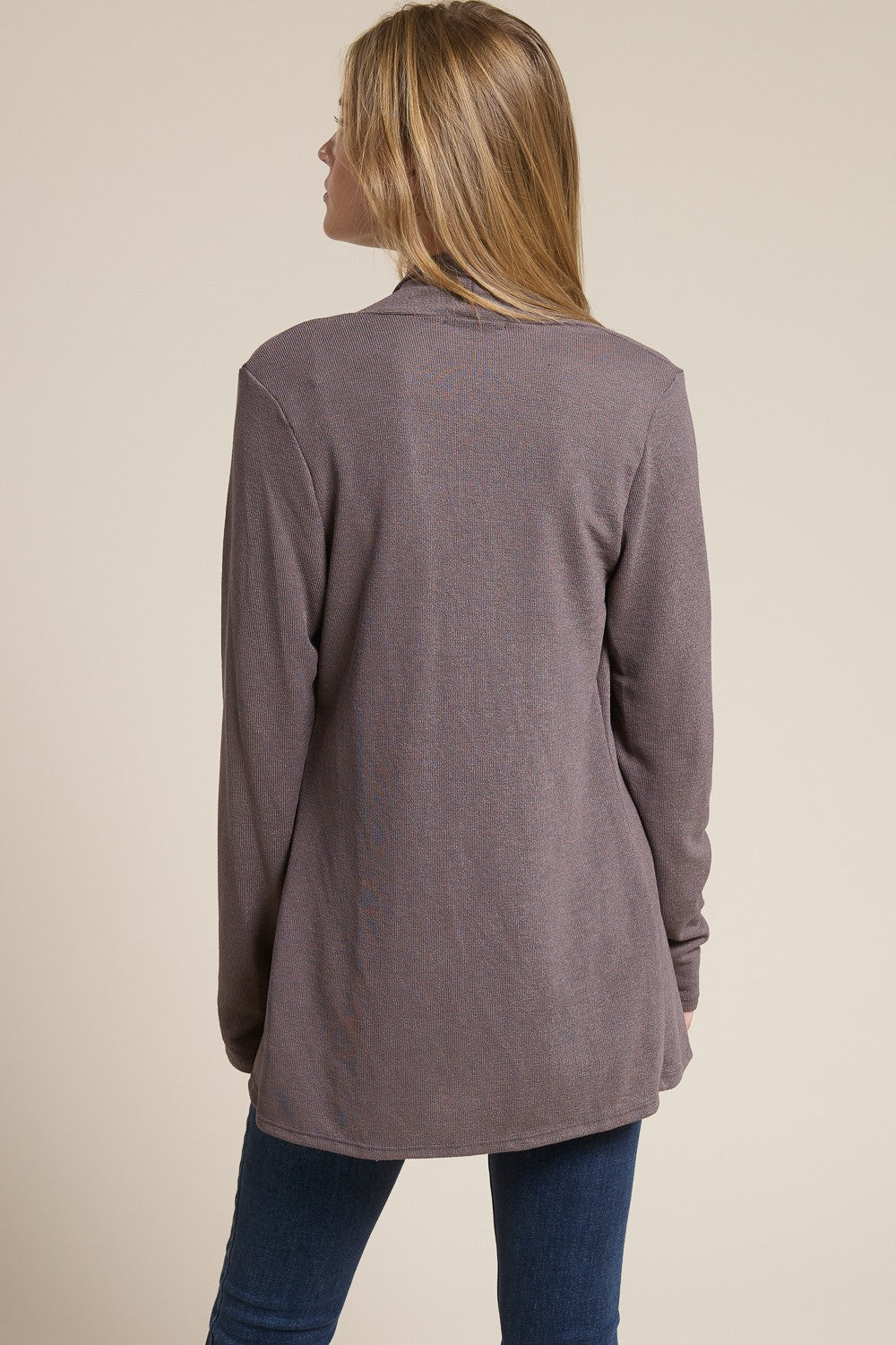Jolie Light Knit Cardigan (Dark Cocoa)