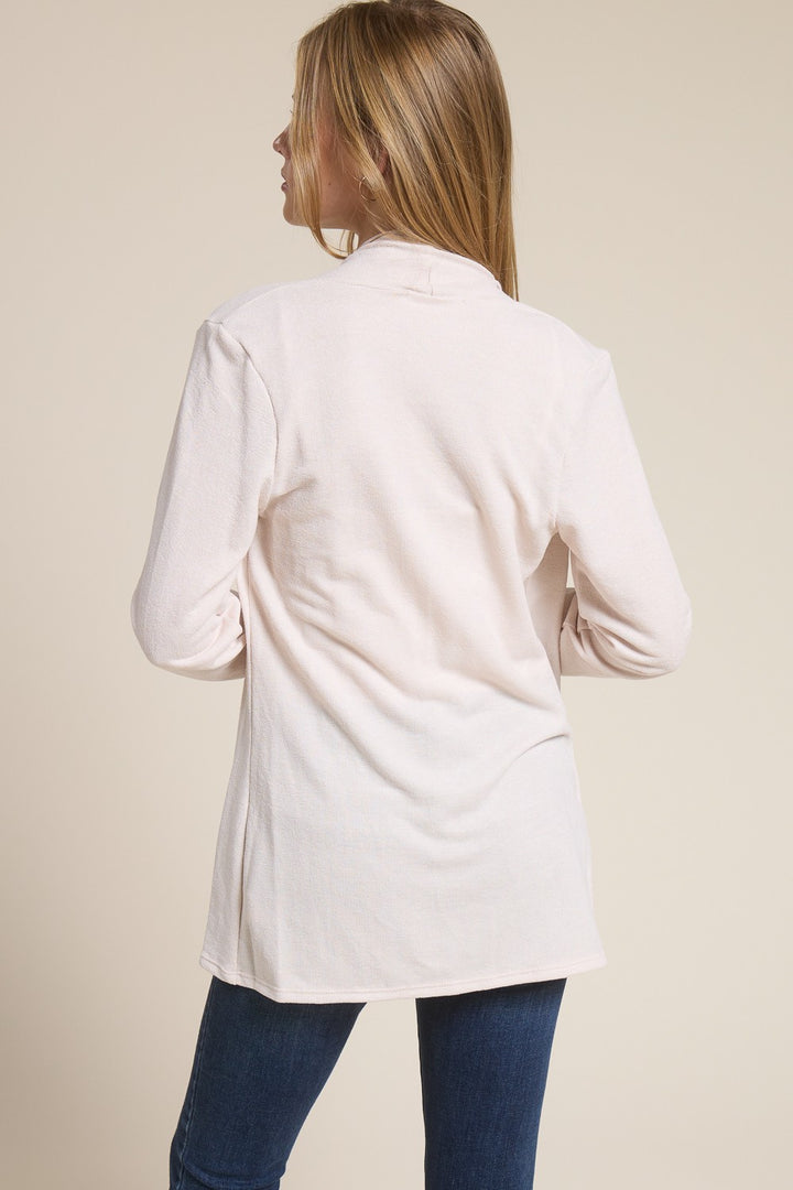 Jolie Light Knit Cardigan (Oat)