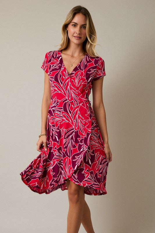 Sunday Edition Vacay Wrap Dress