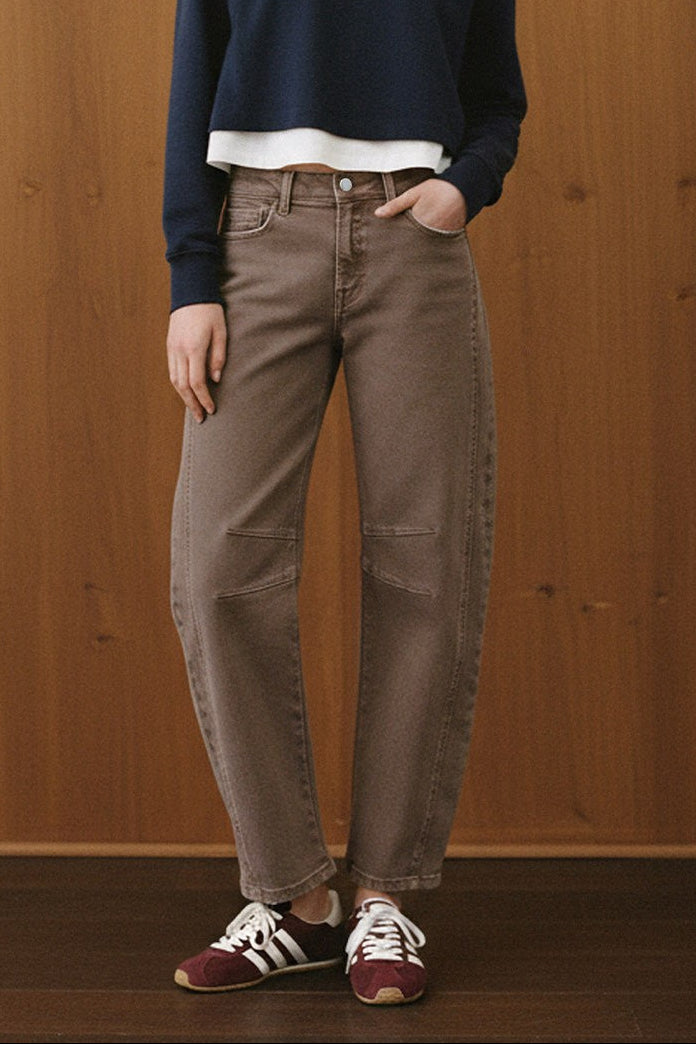 Flying Monkey High Rise Barrel Jean