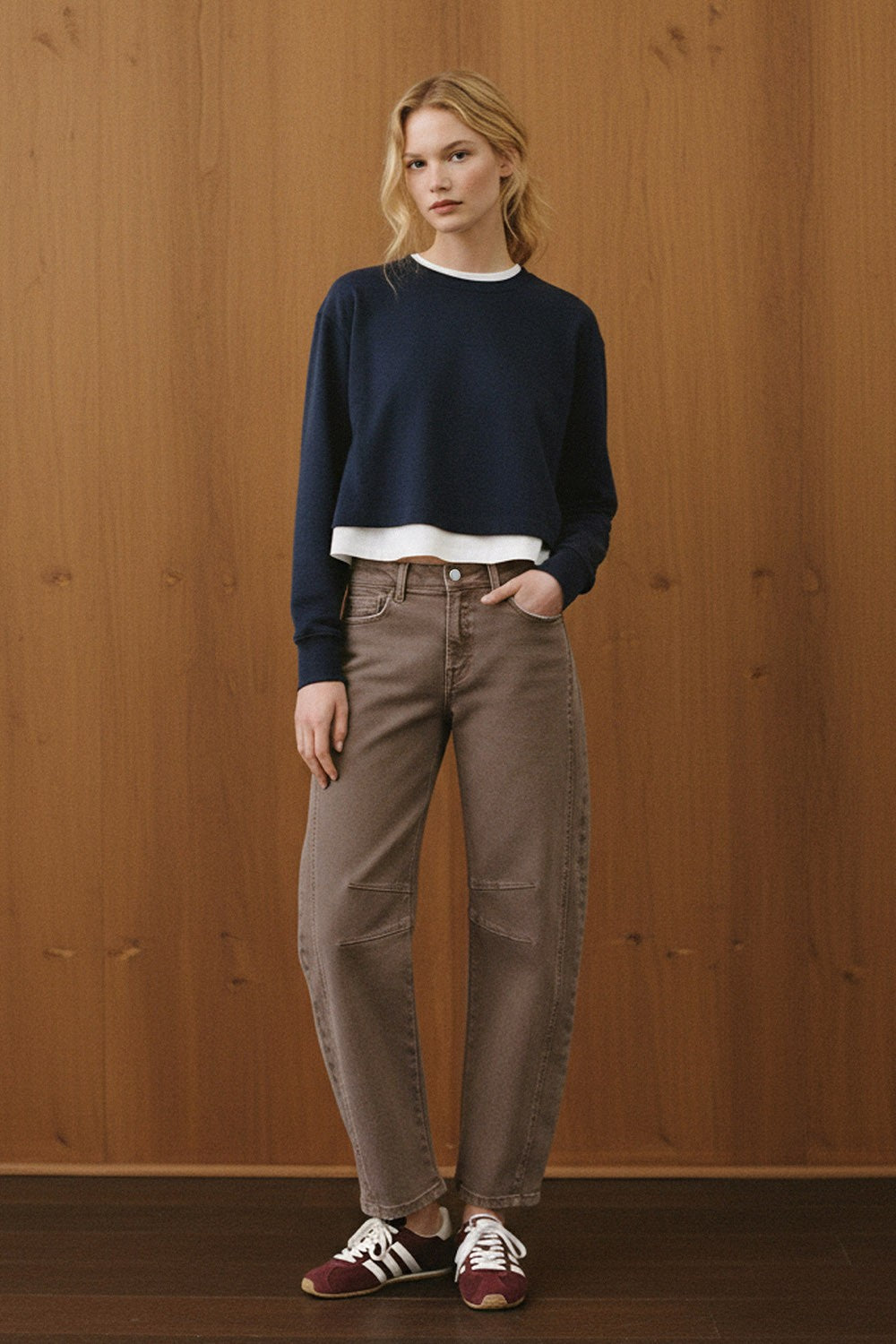 Flying Monkey High Rise Barrel Jean