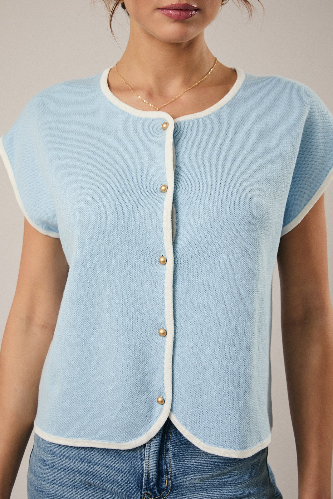 Sunday Edition Myah Button Top