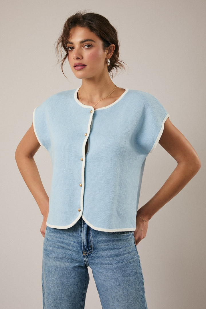 Sunday Edition Myah Button Top