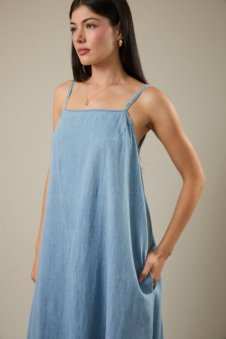 Sunday Edition Cotton Midi Dress