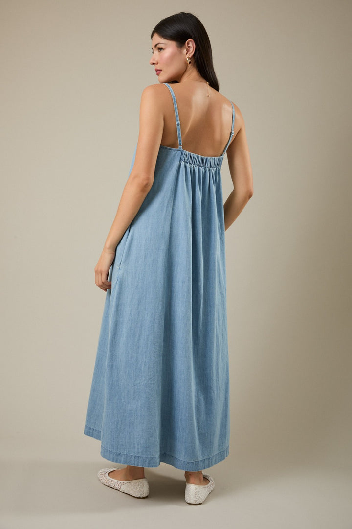 Sunday Edition Cotton Midi Dress