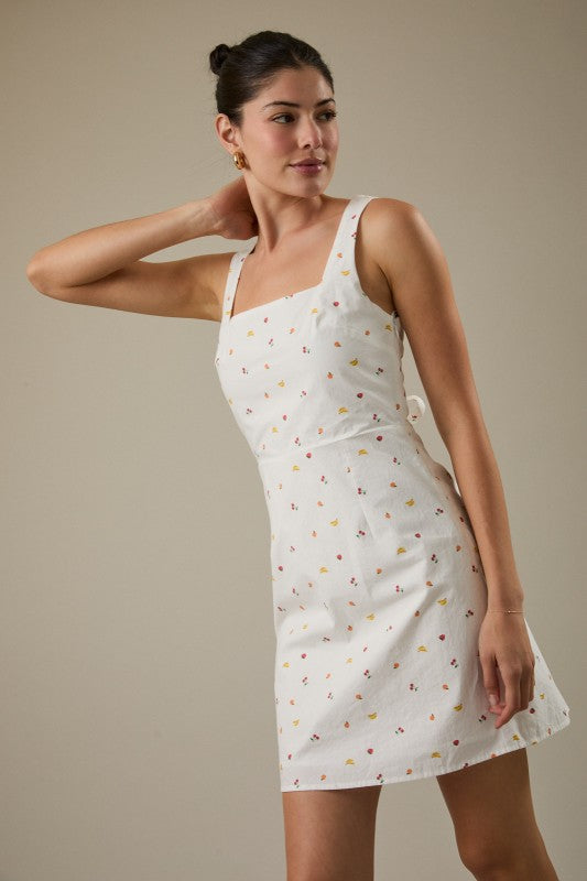 Sunday Edition Cotton Fruity Dress