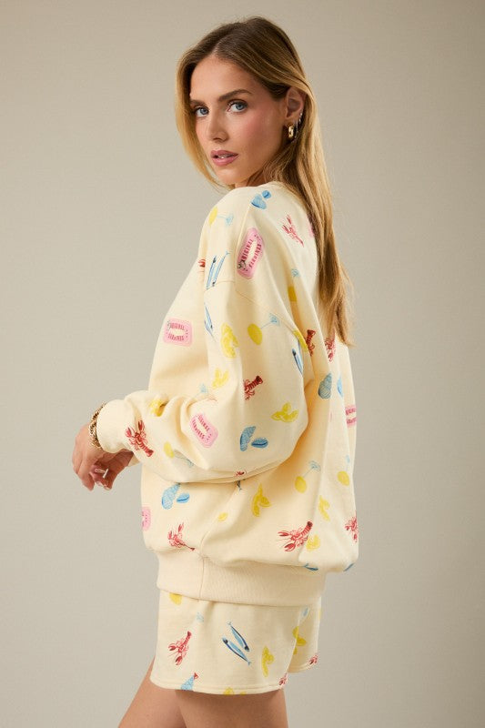 Sunday Edition Under The Sea Sweatshirt